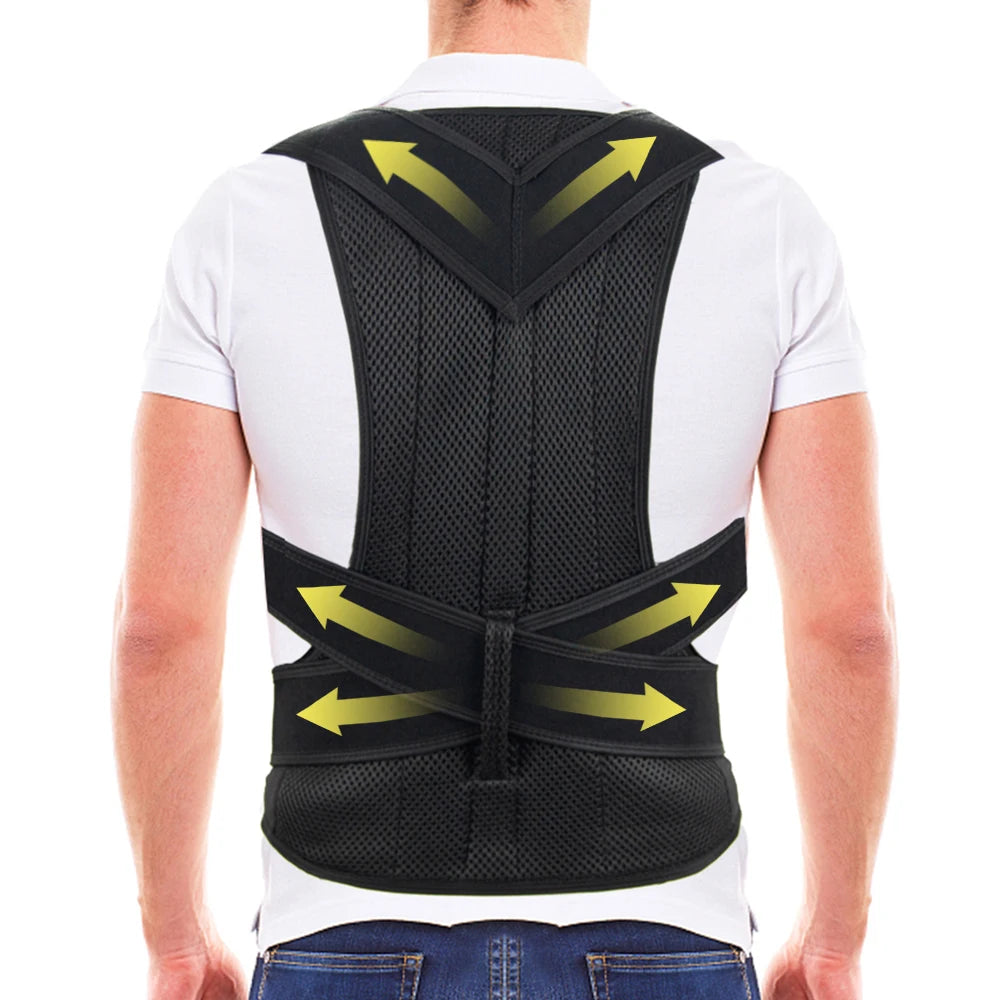 BackAlign™ — Corrector Postural Lumbar y Cervical Inteligente